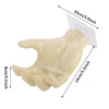 Wall Hook Punch-free Hand Shape Resin Self Adhesive Hooks Creative Decorative Wall Mount Hand Storage Hanger Bathroom Supplies 6