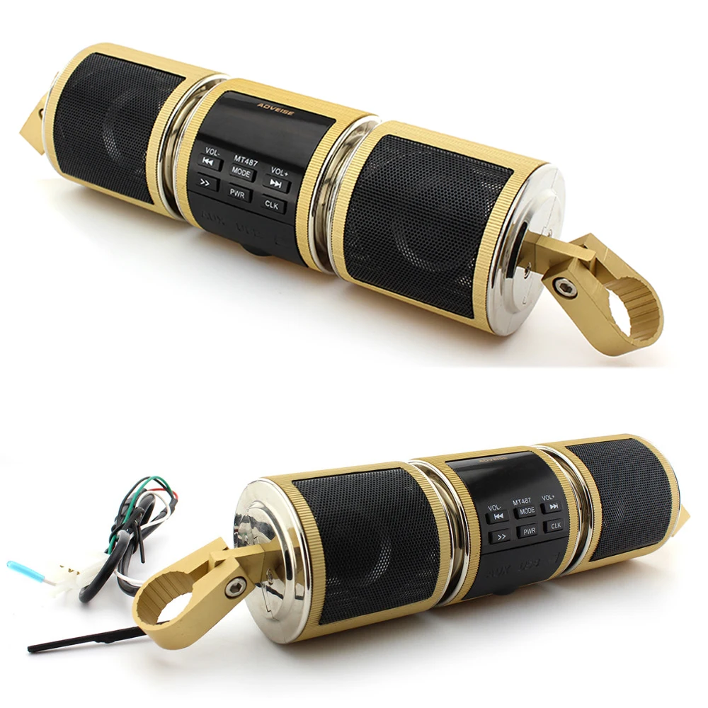 Usb Speaker Motorcycle Stereo Speakers Bluetooth Amplifier Radio