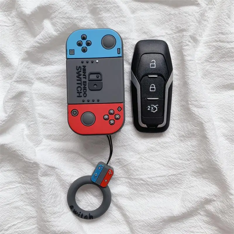 

Silicone for Ford Fusion Explorer Edge Mustang Mondeo Kuka Smart Remote Car Key Case Cover Fob Game Machine Style Accessories