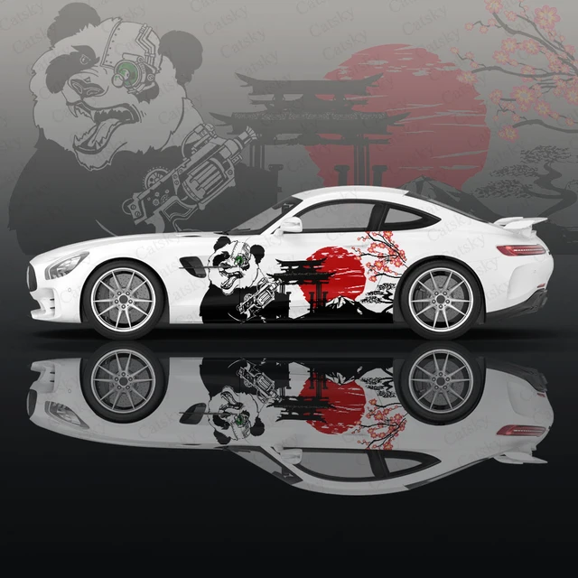 Autocollants de carrosserie de voiture en vinyle, peinture à l'encre de  Chine, KrasnoDesign, autocollant latéral de voiture, autocollant de  carrosserie, autocollants de décoration de voiture, Itasha - AliExpress