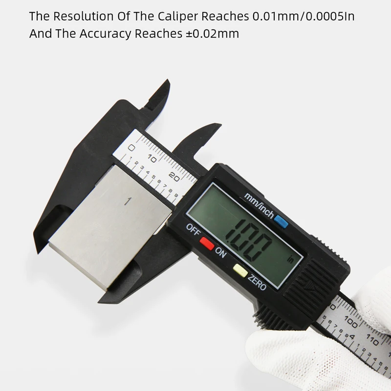 Plastic Caliper Pachometer Digital Caliper Electronic Ruler Vernier Digital Caliber Measuring Tool Digital Calibrator Micrometer - Image 5