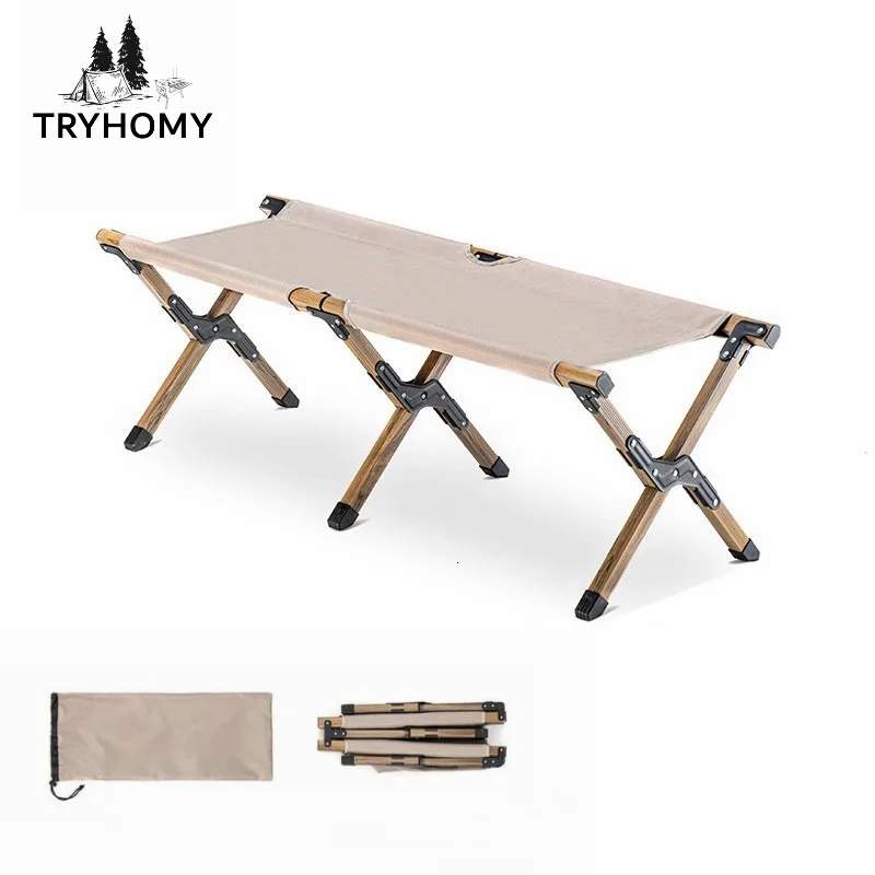 Portable Camping Chair Folding Tactical Stool Aluminum Alloy Fishing Stool Outdoor Self-driving Camping Double Chair New