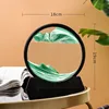 3D Hourglass Quicksand Moving Sand Art Picture Round Glass Deep Sea Sandscape Craft Flowing Painting Office Home Christmas 5