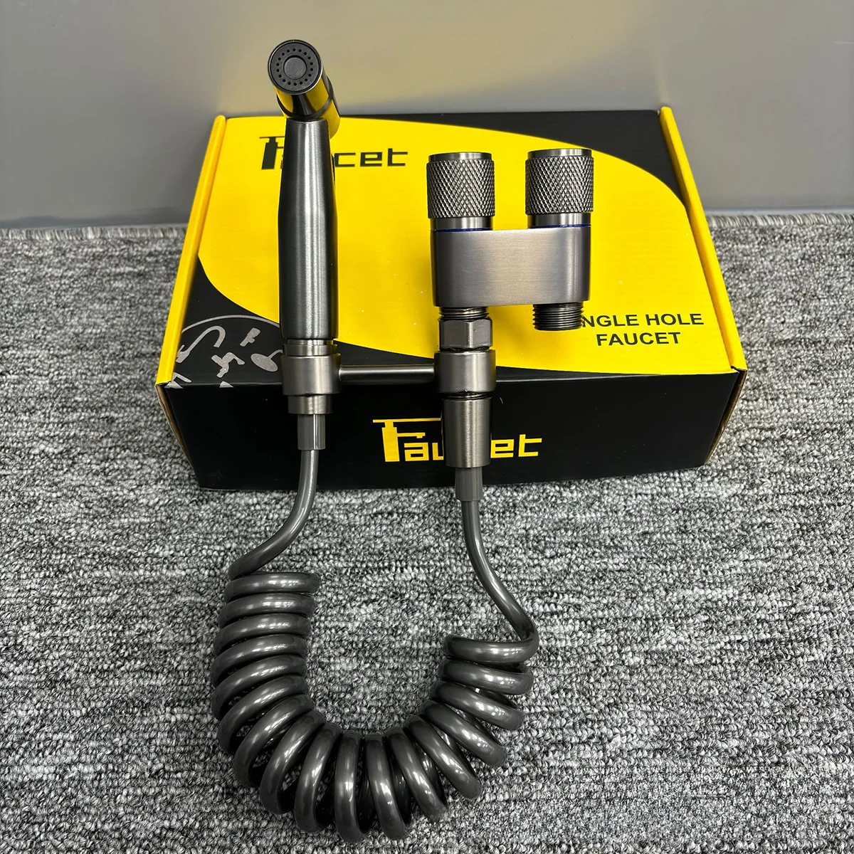 Aluminum Handheld Toilet Sprayer Set - Pressure Shower Head Combination for Enhanced Hygienic Comfort and Easy Installation