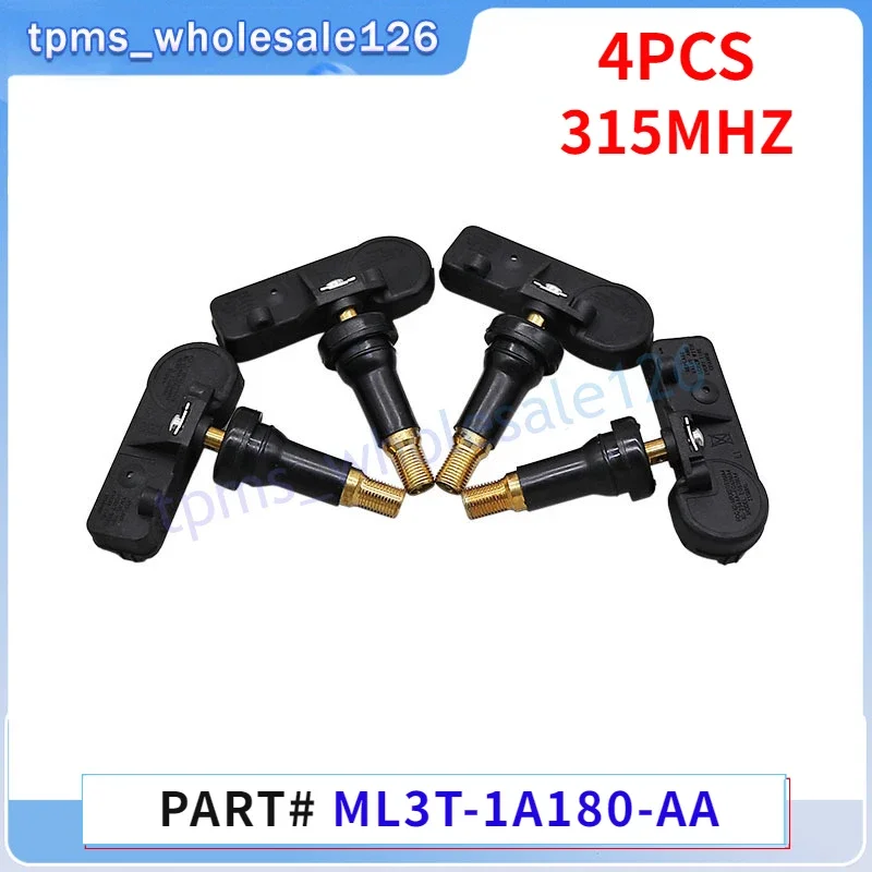 OEM Genuine Tire Pressure Sensor DE8T-1A180-AA TPMS - Compatible With Ford Motorcraft