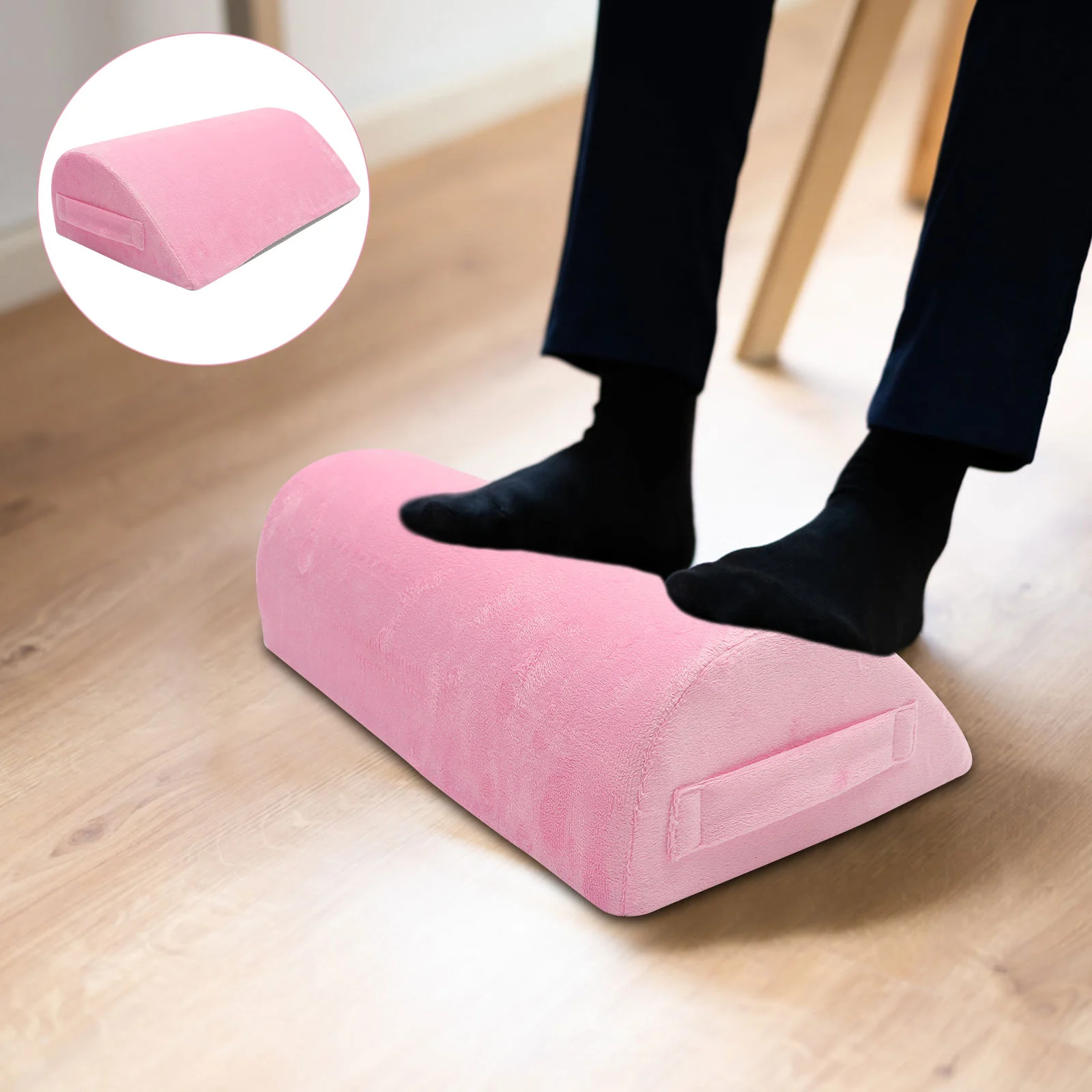 

Foot Pillow Office Necessities Resting Footrest for under Desk Sponge Home Accessories Pad