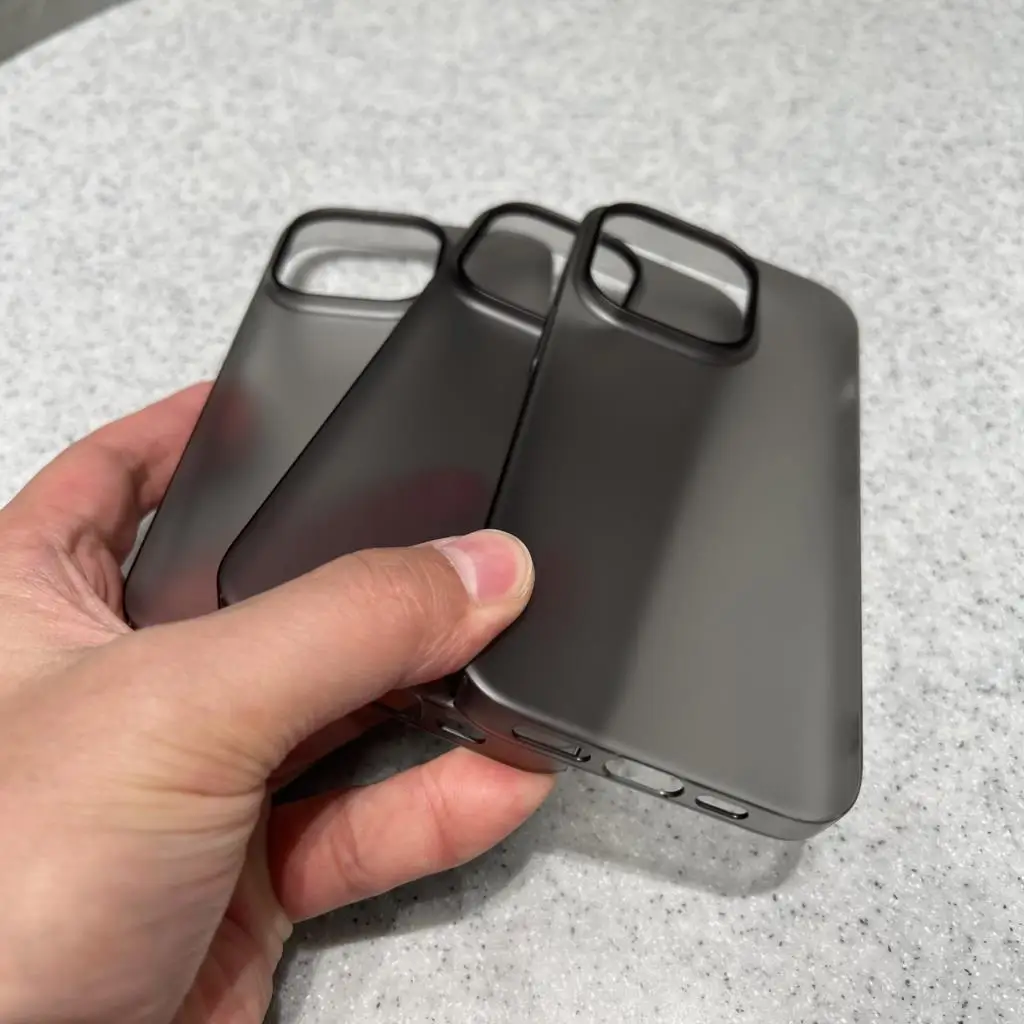 Ultra Thin Matte Translucent Phone Case - Shockproof Slim Silky Skin Cover