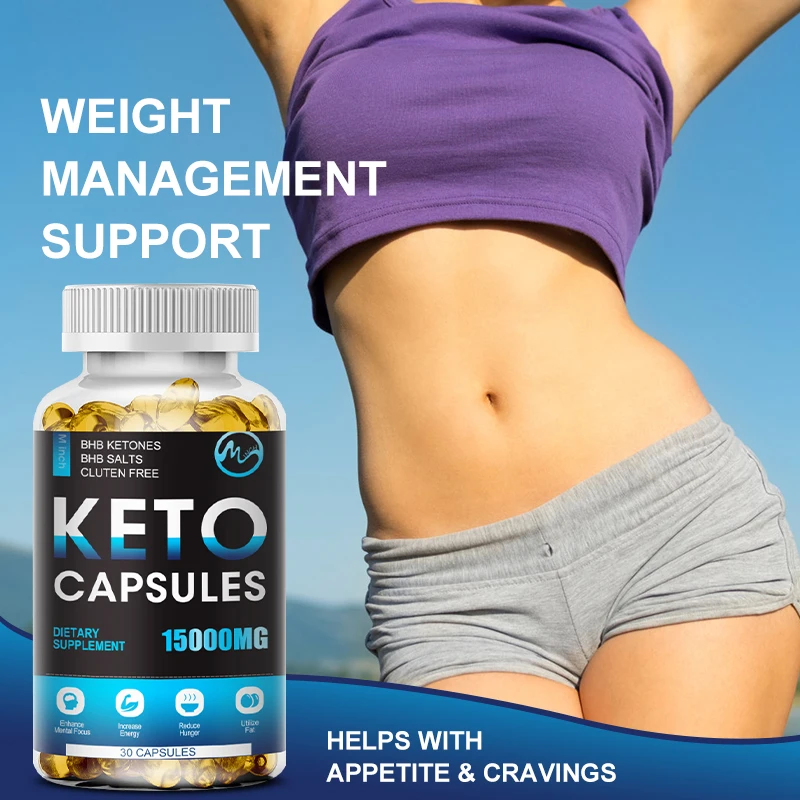 Ketone Capsule 15000MG Fat Management Burner 30Cap