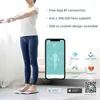 Body Weight and Fat, 8 Electrode Body Fat Scale, Large Display BMI Weight Scale, Body Composition Monitor with Report Muscle 6