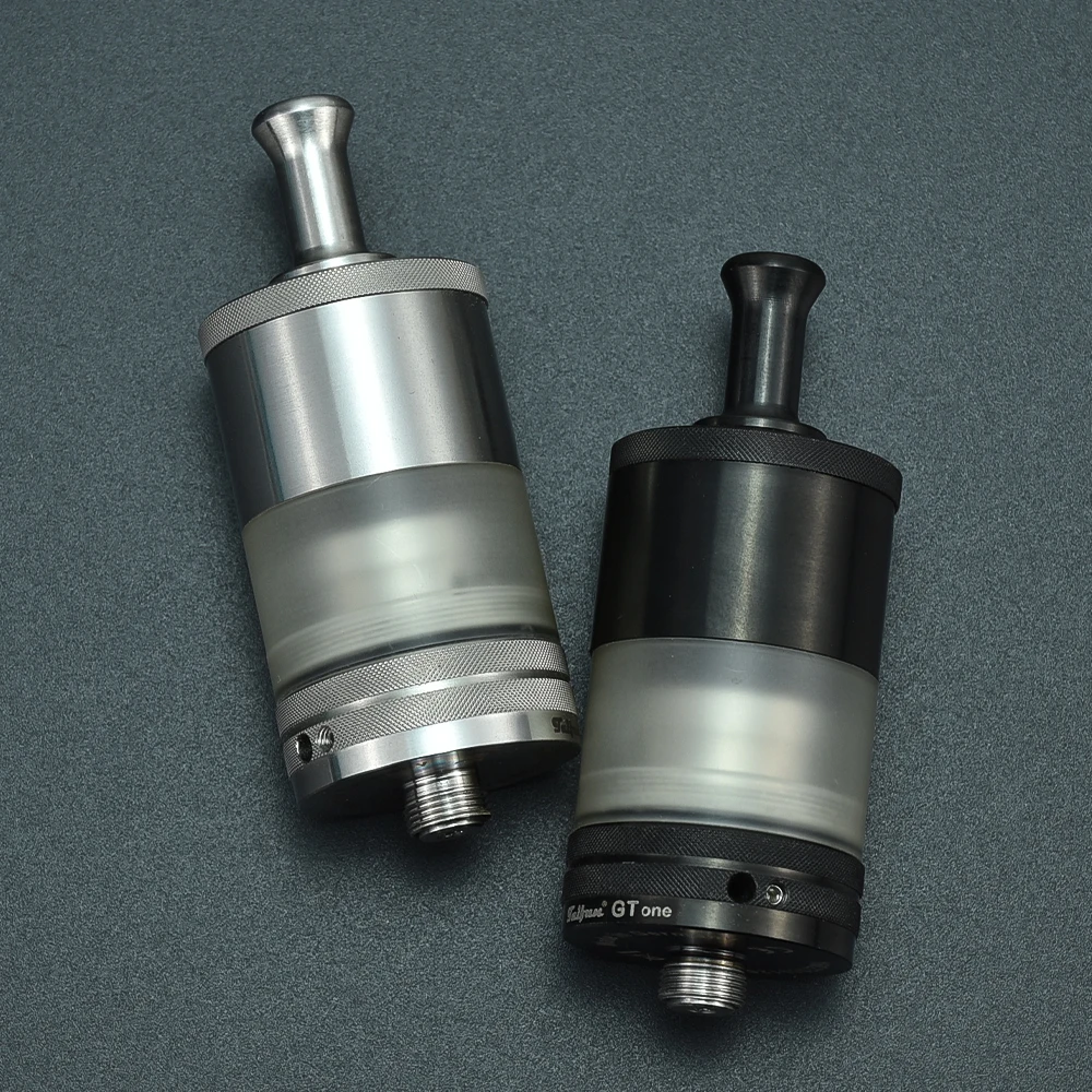 

Taifun GT One RTA 23mm 316 SS Rebuildable e-cigarette Atomizer 4.3ml capacity single coils vape Tank vs Flash-e-Vapor V4.5S+ rta