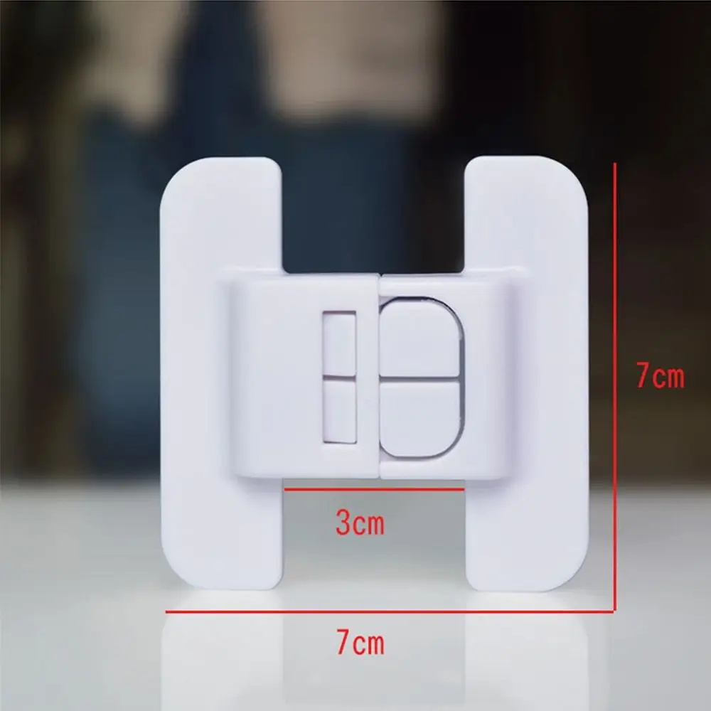 Door Safety Locks Water Dispenser Locker Anti-theft Buckle Door Stopper Lock Baby Safety Lock Security Lock Refrigerator Lock