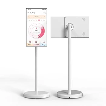 2024 트렌드 휴대용 TV 배터리 포함, 피트니스 게임 비디오, 안드로이드 터치 스크린, 21.5 인치 스탠드 바이 미 TV, 블루투스 원격 옵션