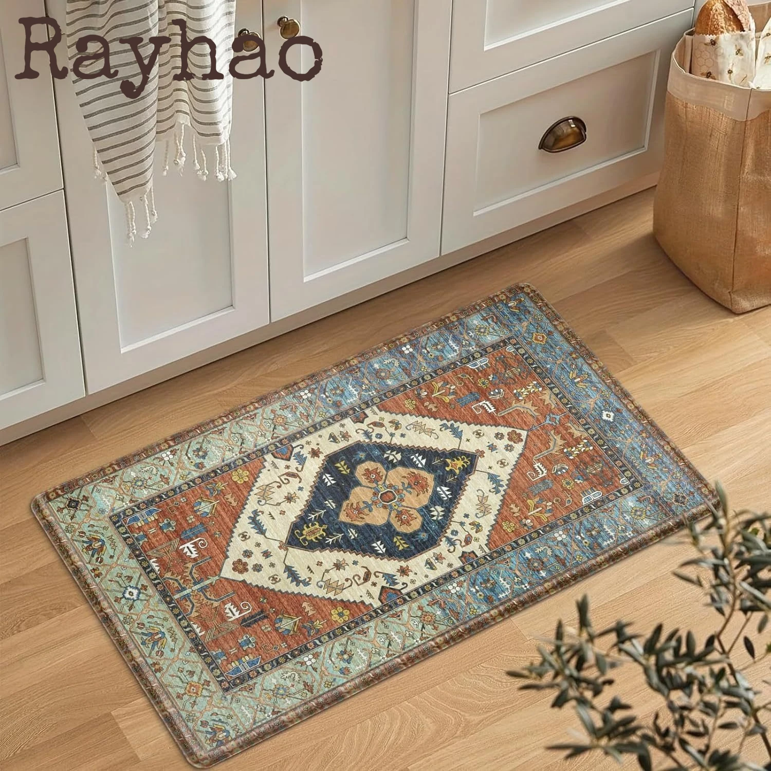 

Vintage Persian Type Carpet for Home Living Room Bohemian Carpet Bedroom Bedside Large Area Rugs Home Decor Entrance Door Mat
