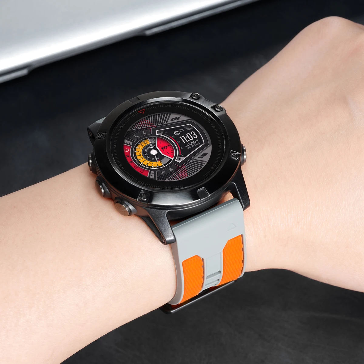 Quick Release Sport Silicone Strap - Premium Watchband