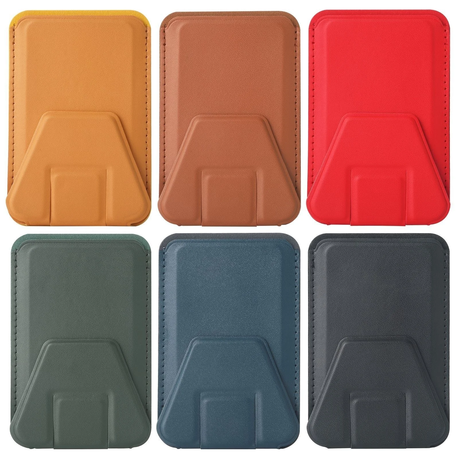 Premium Magnetic Leather Wallet and Card Holder Pouch