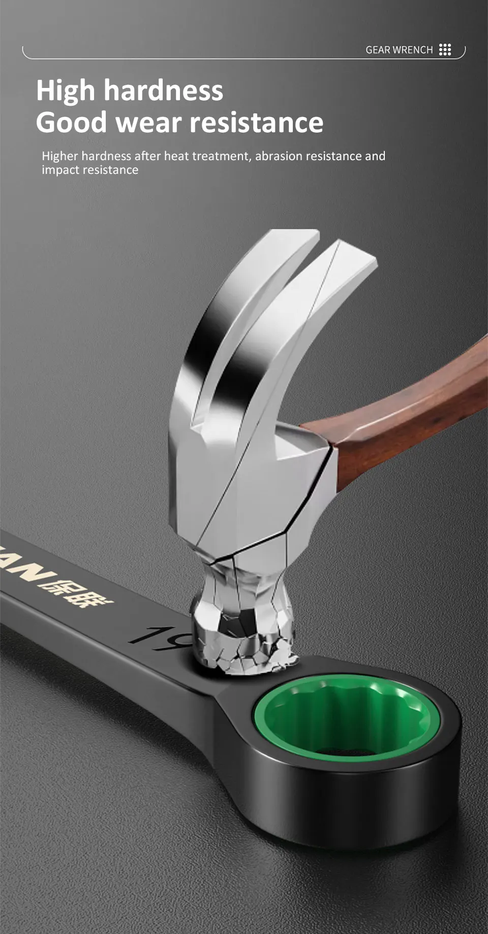 Dual-Purpose Ratchet Spanner Image 10