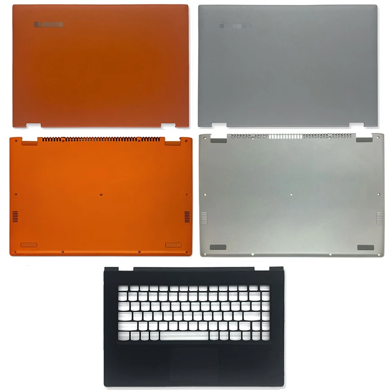 

Восстановленный для ноутбука Lenovo IdeaPad Yoga 2 13 Yoga2 13, задняя крышка, подставка для рук, Нижняя крышка, серебристый, оранжевый чехол AP138000610