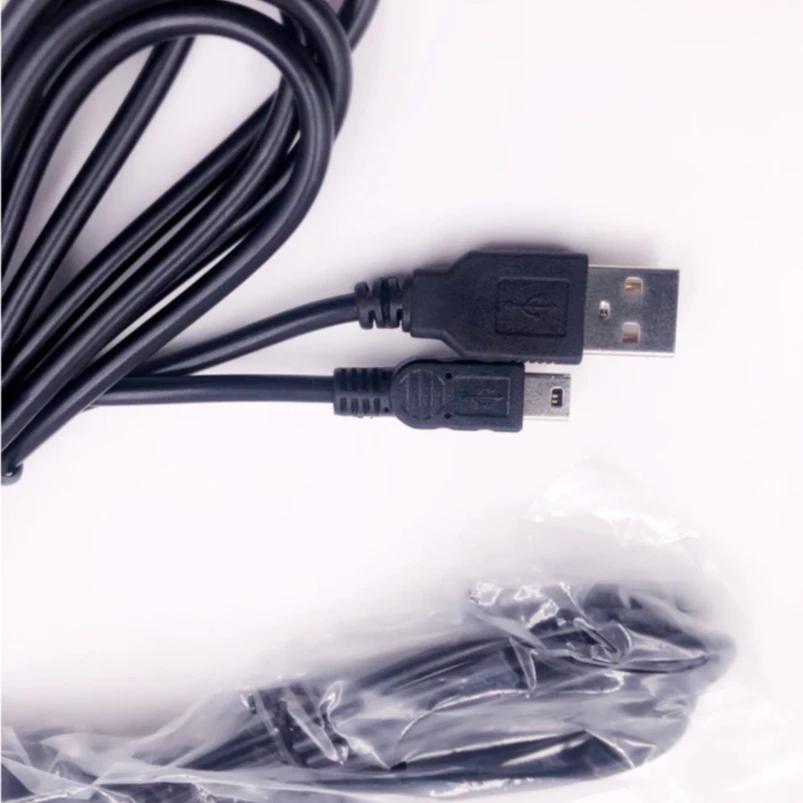 

200 шт. 1,8 м USB-кабель для зарядки, шнур для синхронизации данных, провод с магнитным кольцом для беспроводного контроллера PS3