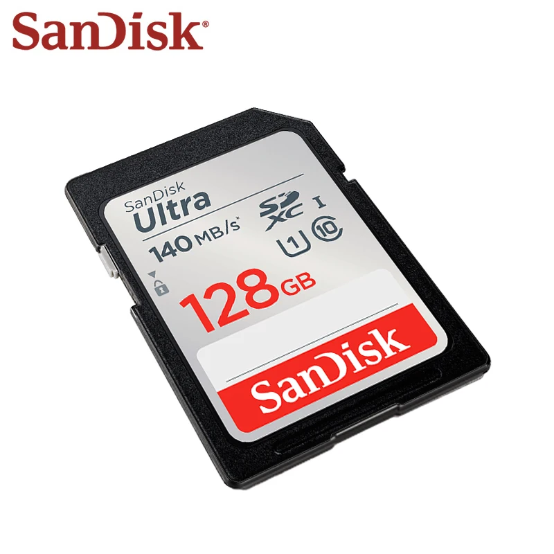 Sandisk karta pamięci Flash 32GB do 120 MB/s C10 Flash 256GB 128GB 64GB karta SD szybka karta wideo do pulpitu aparatu