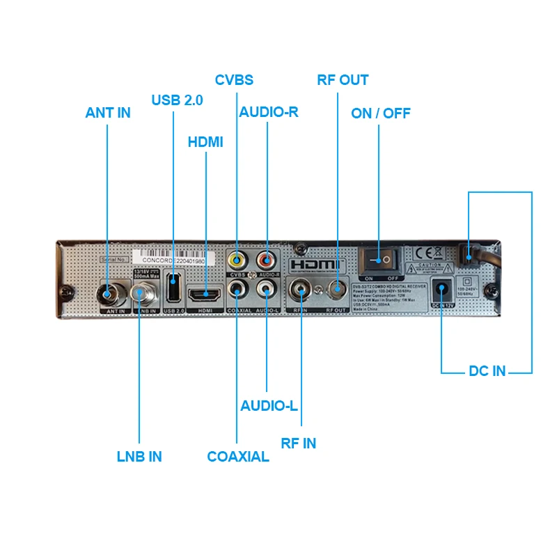 DVB T2 + S2 ޺ QBOX  TV ù, H264  TV ڴ, 1080P Ǯ HD DVB MP3 PLAY PVR EPG T2 DVB S2  ڽ
