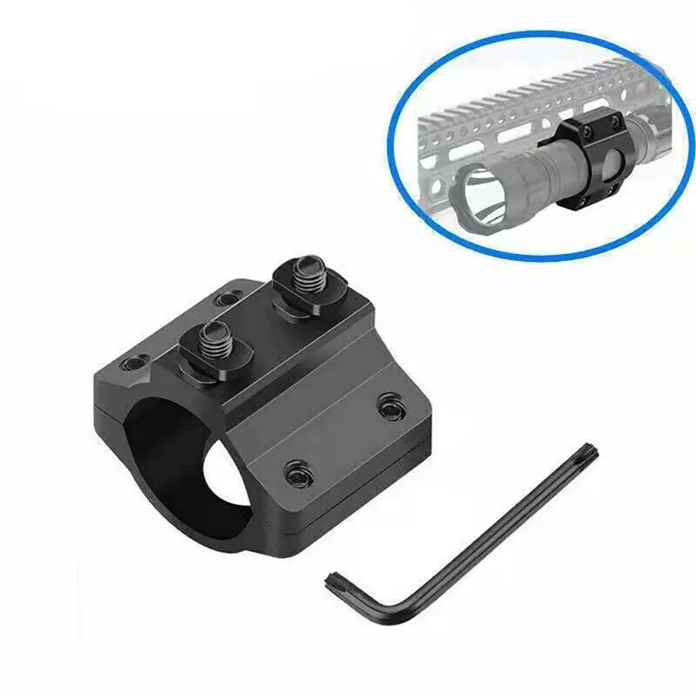 

Tactical 25.4mm Quick Release Offset Flashlight Scope Mount Picatinny Rail Sight Mount Weapon Light Laser Sight Mount Hunting