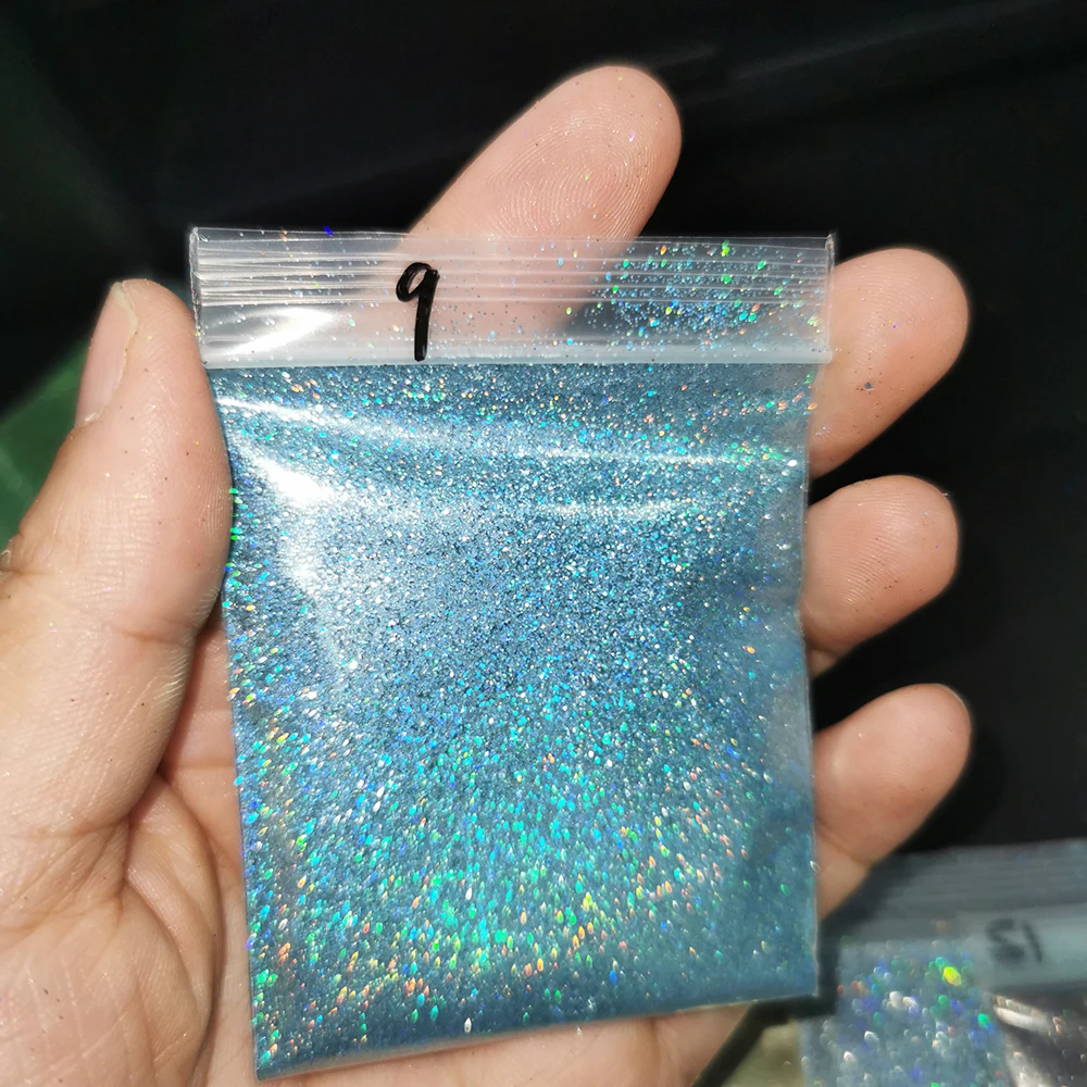 Laser Nail Powder Pigment 5g/Bag Gradient Nails Art Glitter Powder Holographic Laser Nail Glitter UV Polish Decoration nail powder nail pigment nail glitter nail decoration nail decorations