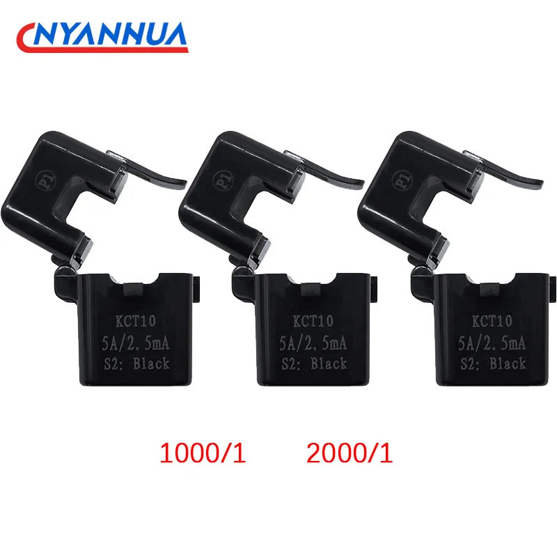 Micro Transformador Atual do Núcleo Rachado ma Output a Abertura Precisão de 10 mm 05 5a 10a 20a 30a 40a 50a o