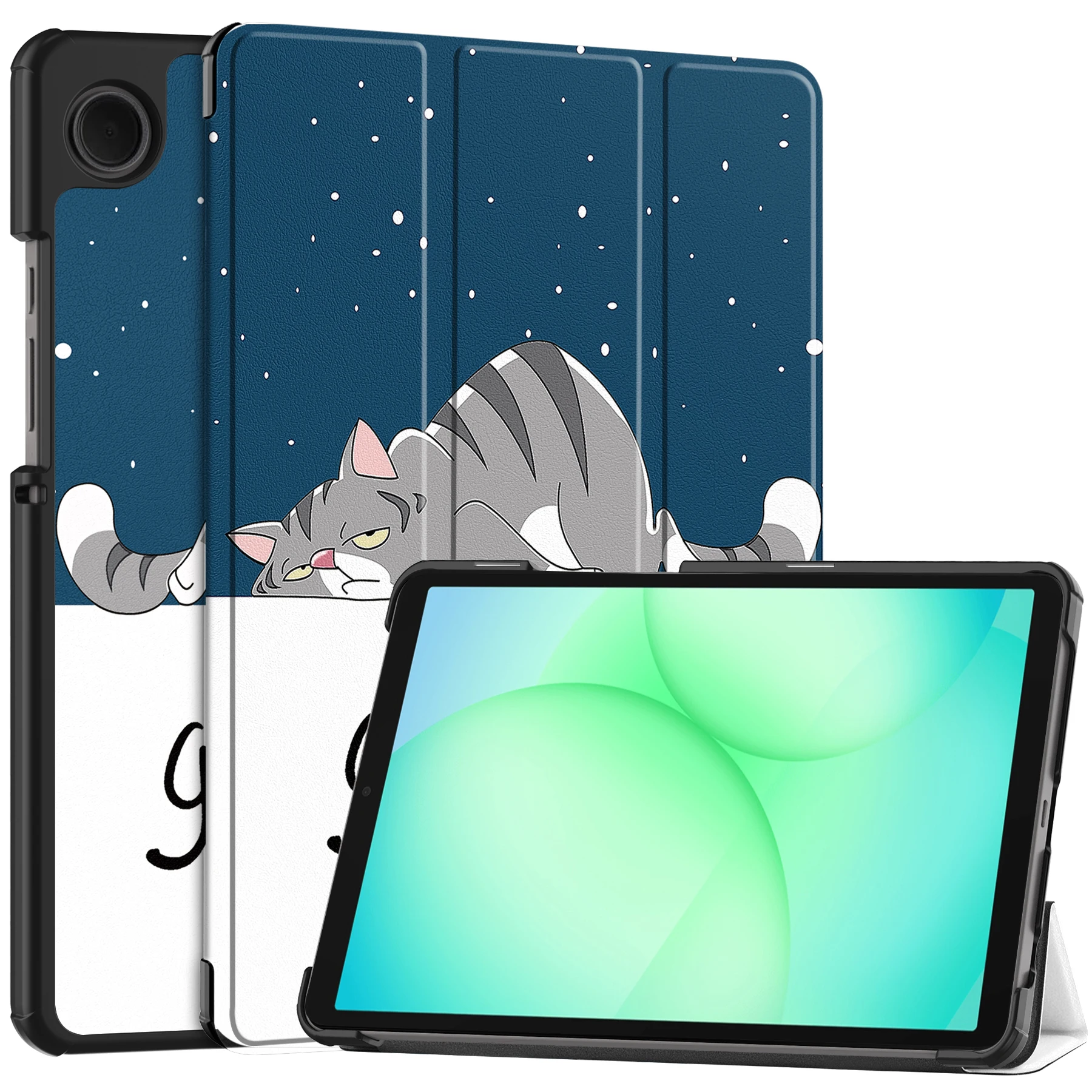 Folding Stand Smart Tablet Case - Premium Protective Cover