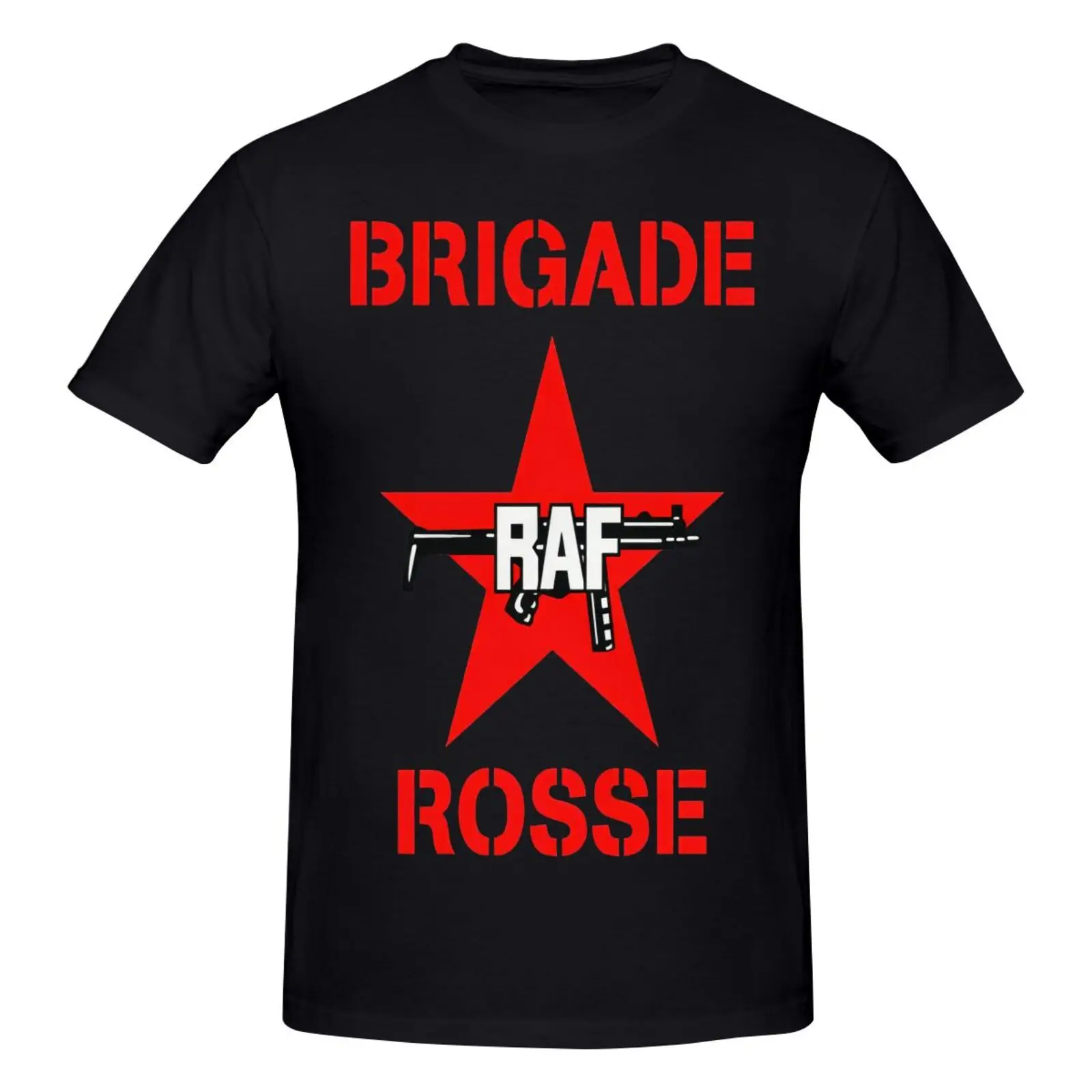 Raf Brigade Rosse Red Army Faction Men's Clothing T-Shirts With Short Sleeves Blouse T Shirt For Men T-Shirt Manga |
