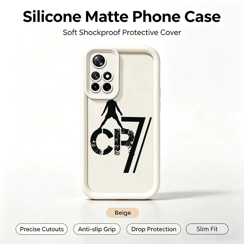 CR7 Ronaldo Shockproof Football Star Phone Case Cover