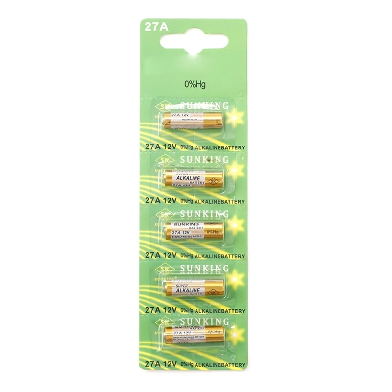 27A 12V Alkaline Batteries Versatile Power Solution for Remote Control Toy Wireless Doorbells Theft Prevention alkaline battery