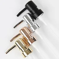 1 ชุดปั๊มสบู่เหลวหัวปั๊มโลชั่นหัวรอบหัว 28 ด้ายขวดกดหัวฉีด ABS โลชั่นหัวปั๊ม 1