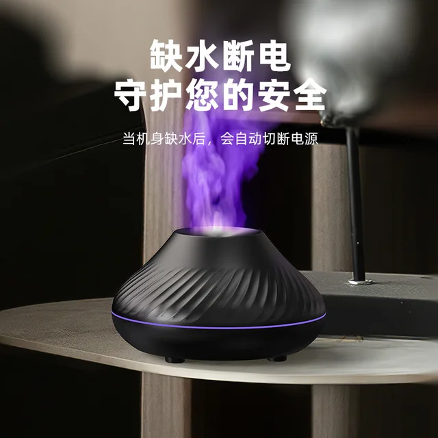 Láng Aroma Diffúzor Ultrahangos Párásító Air Cool Mist Maker Otthoni Irodához Kis Illóolaj -Diffúzor Led -Es Ajándékkal - Image 6
