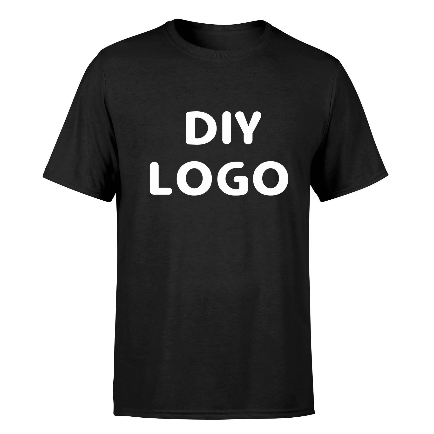 

Custom Design Support Customization Diy Logo Fashion and Leisure High Quality Cotton New Men Women T-shirt