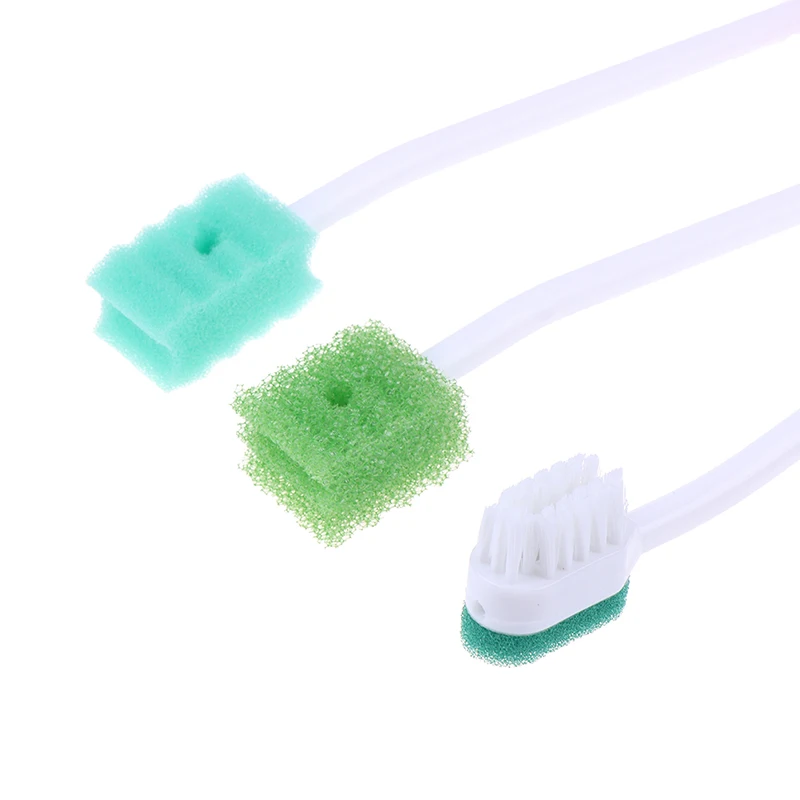 Einweg Medizinische Schwamm Zahnbürste ICU Saug Tupfer Mundpflege Einzigen Saugnapf Verwenden Zahnbürste System Oral Hygiene Grünen Kopf – Detail 11