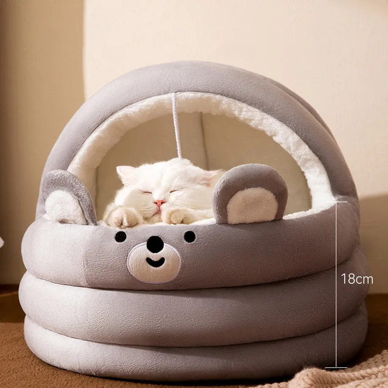 Four Seasons Universal Cat Litter Cat Cradle Cat Bed Cat House Semi-closed Spring And Summer Dog Kennel Dog House Pet Supplies