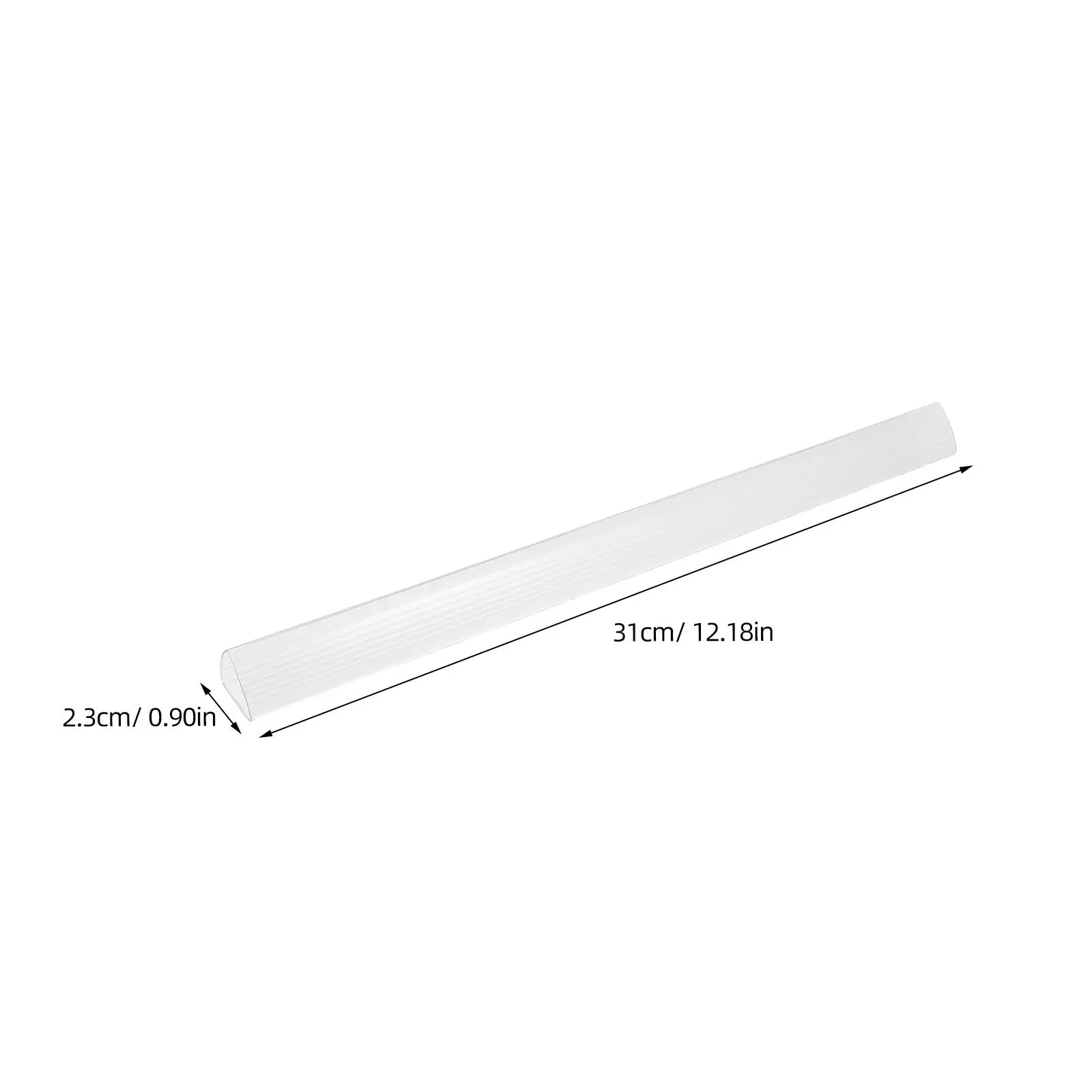 10Pcs 문서 바인더 바 플라스틱 슬라이드 그립 척추 바인딩 바 23Mm 폭 A4 파일 보고서 사무실 학교 종이 고정 장치