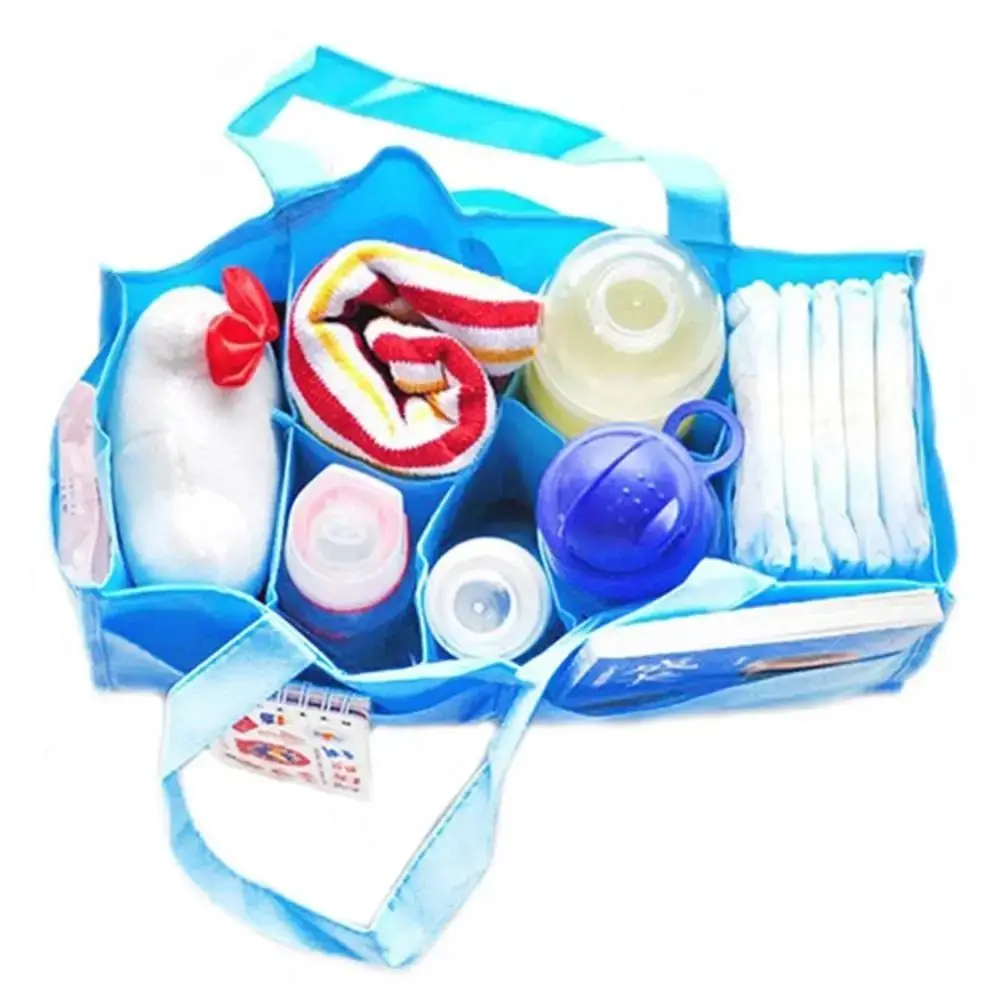 Multi-pocket Diaper Tote Bag Portable Large Capacity Mommy Travel Bag Non-woven Fabric Separate Nappy Maternity Handbag Outdoor