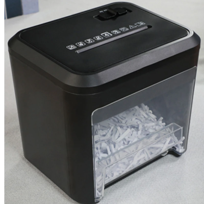 Shredder 9926 Escritório Doméstico Comercial de Alta Potência Mini Portátil Arquivo Shredder Partícula Elétrica Informações Confidenciais