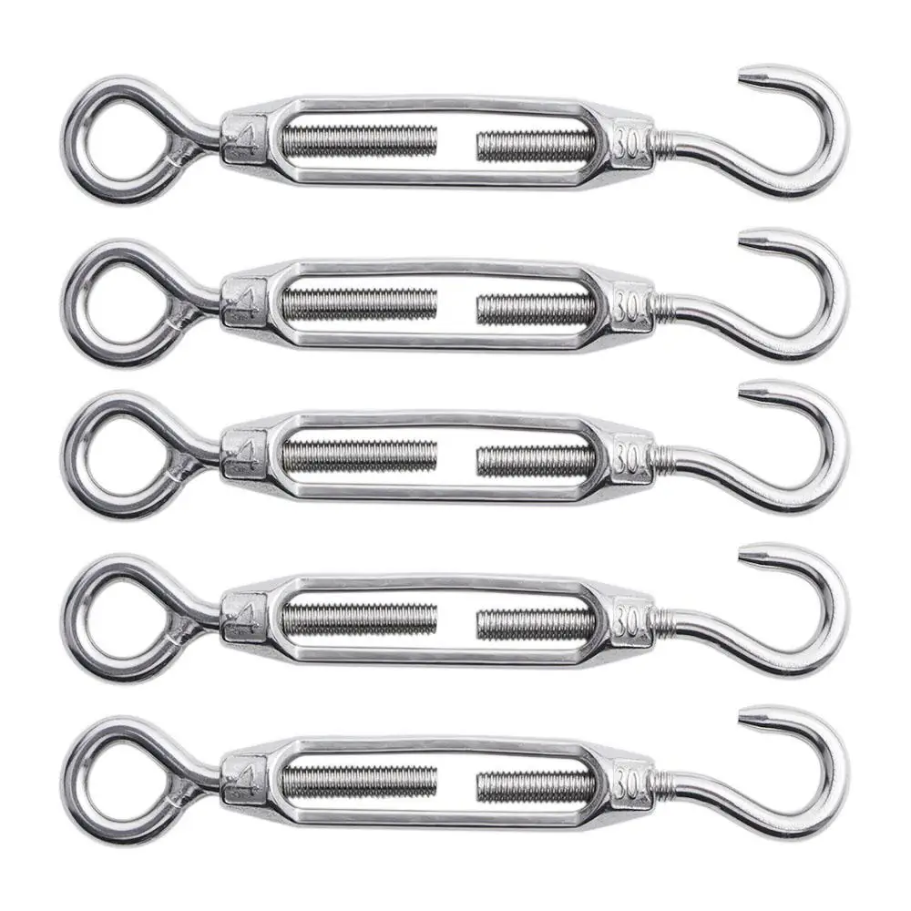

Tightener Rope Hardware Accessories Hook Eye Turnbuckle Stainless Steel Eye Turn Buckle Turn Buckle Turnbuckle Bolt