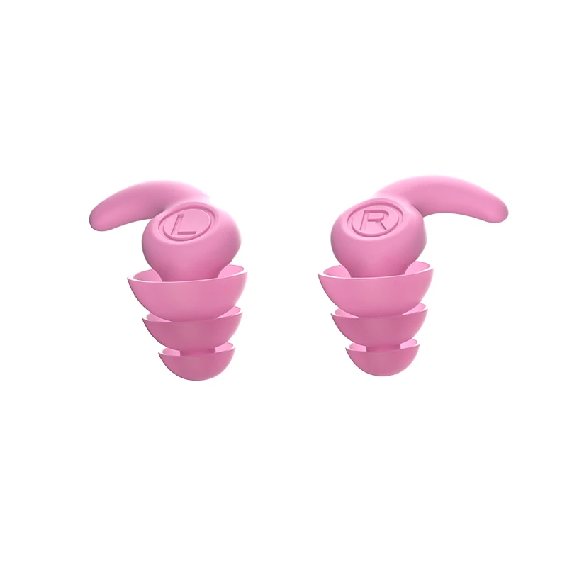 Soft Silicone Noise Reduction Ear Plugs