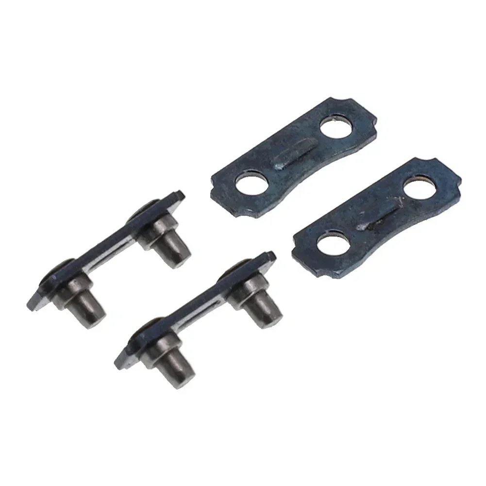 Kit di riparazione per catena per motosega da 3/8, resistente, per 3/8-LP tipo .043 .050, cinghie nere per 10 set di cinghie preimpostate, 10 kit di riparazione