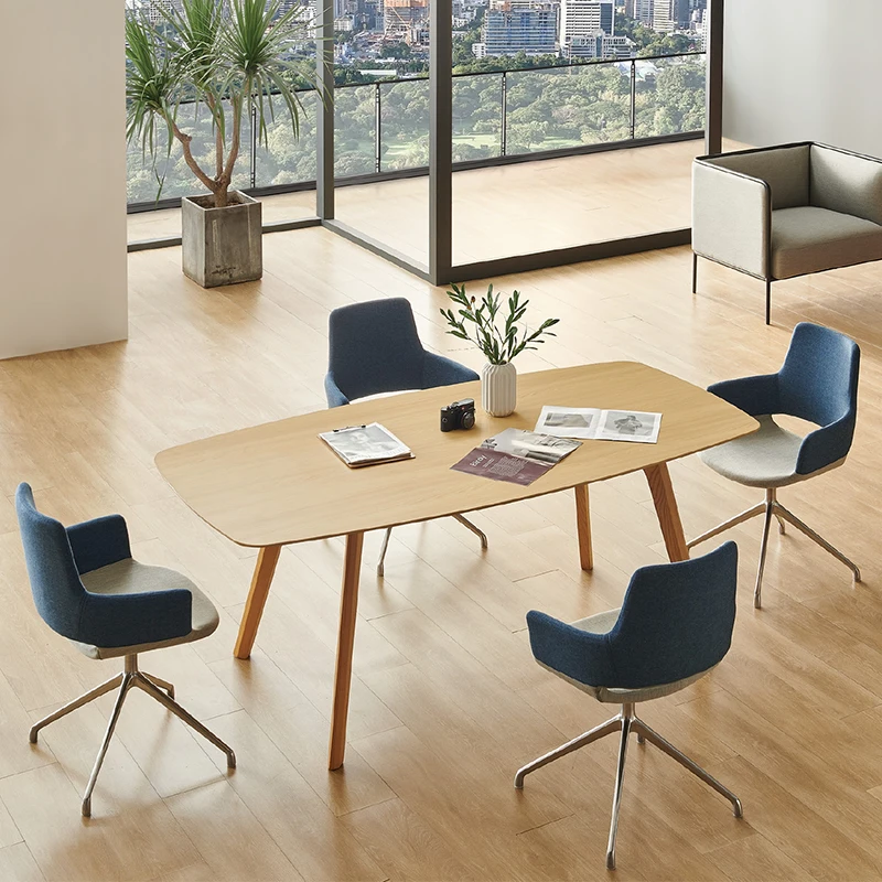 Modern Upholstered Design Coffee Shop Chair Hotel Restaurant Furniture Leather Office Chairs