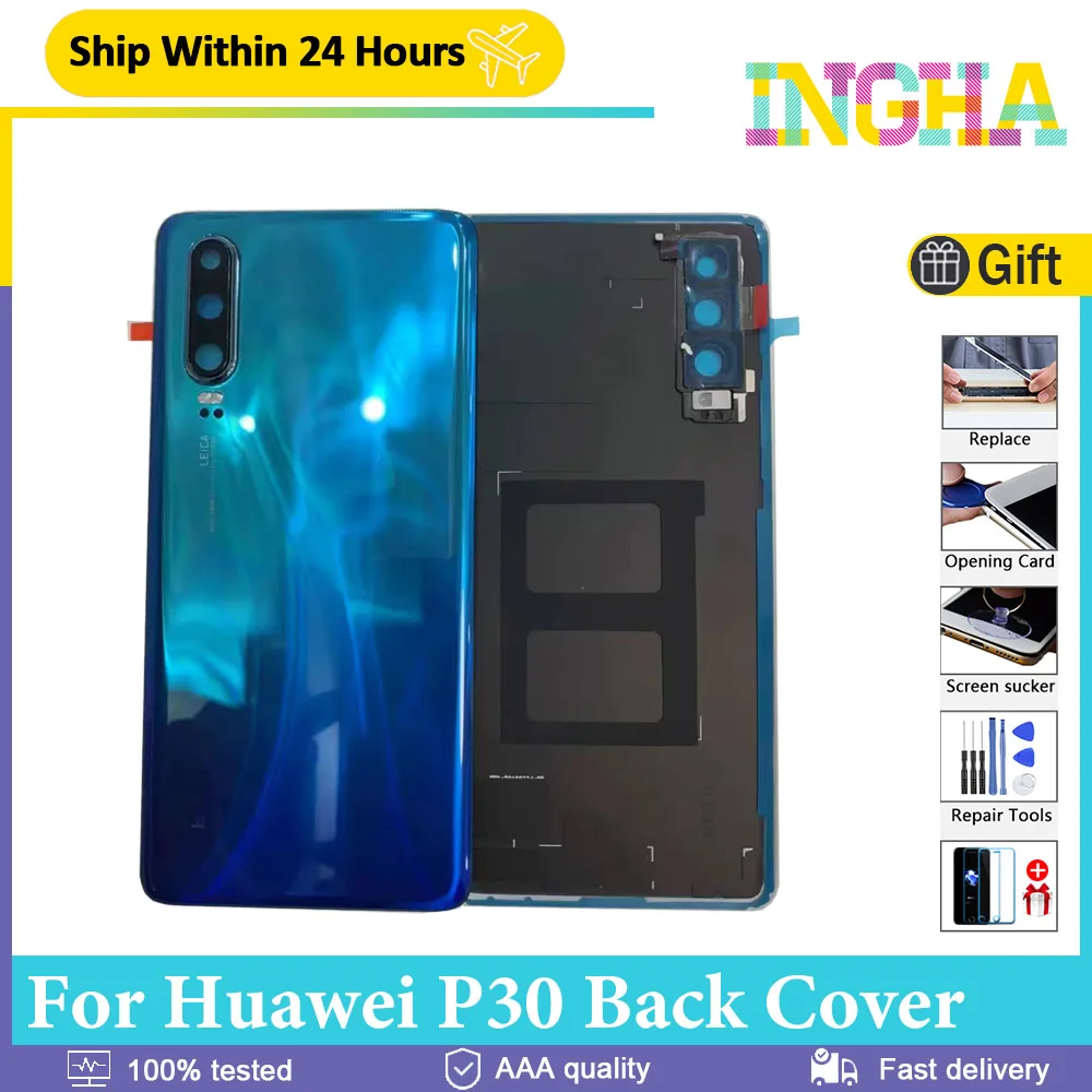 Originale Per Huawei P30 Della Copertura Posteriore Della Batteria - Foto 9