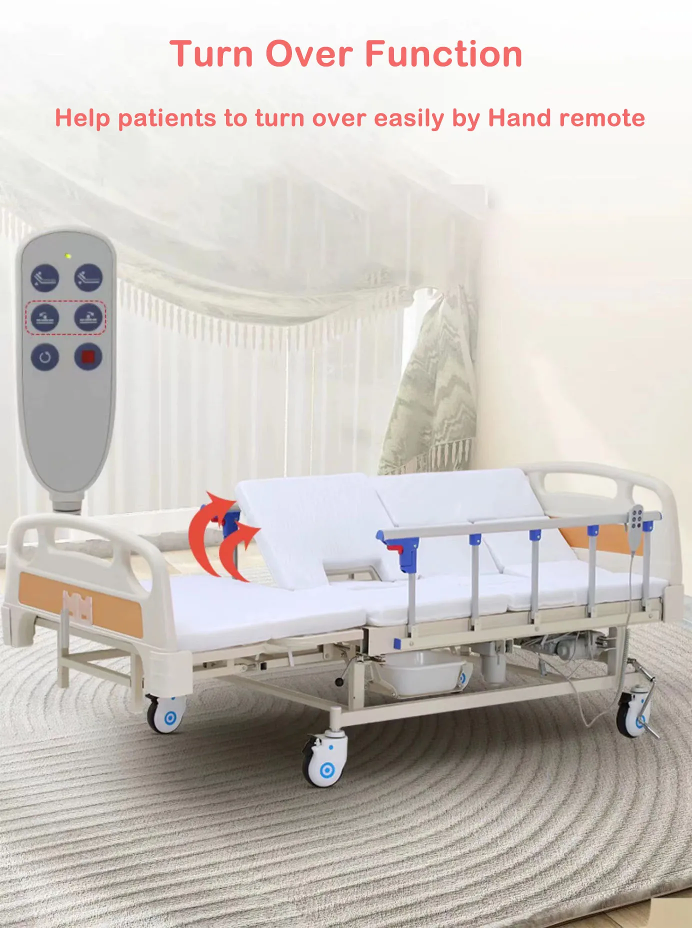 5 Function Electric Patient Hospital Bed Electrical Medical Bed Prices Manual Nursing Home Care Bed With Toilet 7 5 Function Electric Patient Hospital Bed Electrical Medical Bed Prices Manual Nursing Home Care Bed With Toilet 3