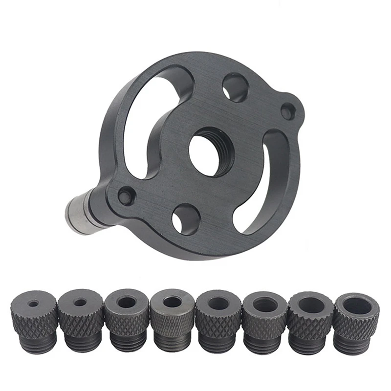 

Vertical Doweling Jig Self-Centering Drill Guide Locator Aluminum Alloy For DIY Furniture Connection Tools