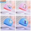 Girls Swimming Cap Cartoon Cute Waterproof High Elastic Ear Protection Swimming Hat for Children Boys Kids Swimming Accessories 1