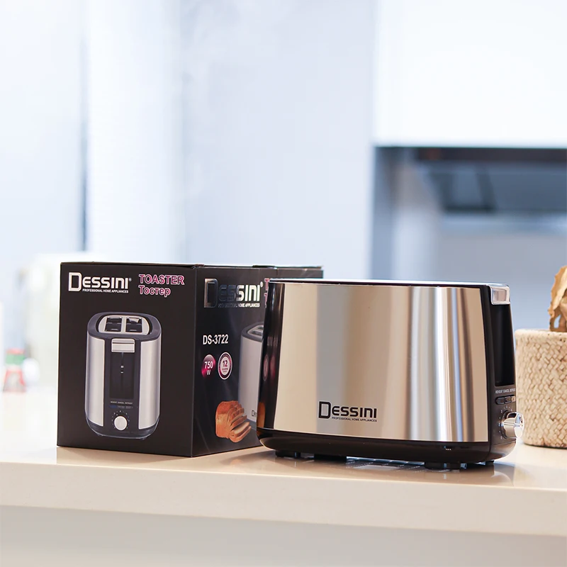 Electric Toaster Fryer Dessini Electric 2 Slice Toaster Fryer
