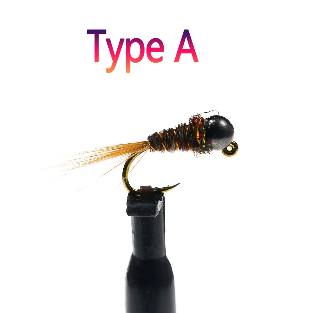 Tungsten Bead Soft Hackle Pheasant Tail Tactical Jig Czech Nymph Euro