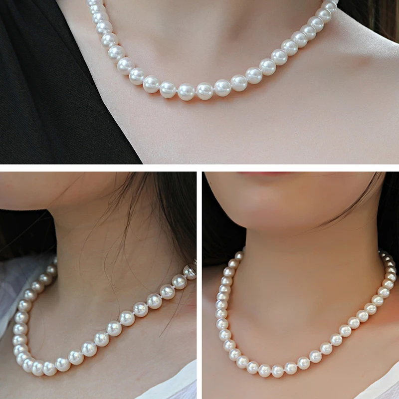 HOOZZ.P 8-9mm AAAA Quality Freshwater Cultured Pearl